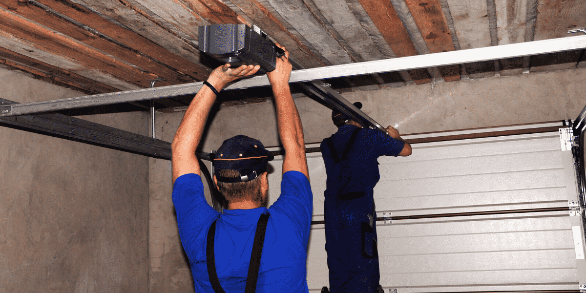 installing garage door