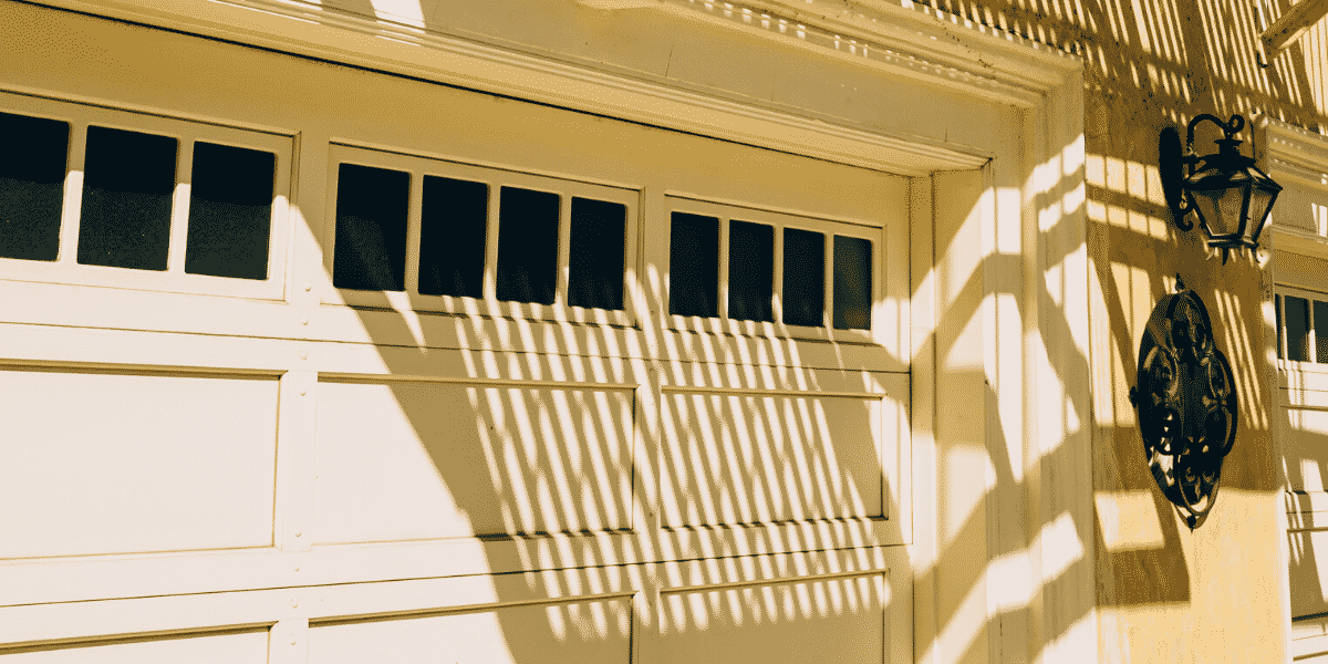 Garage door maintenance