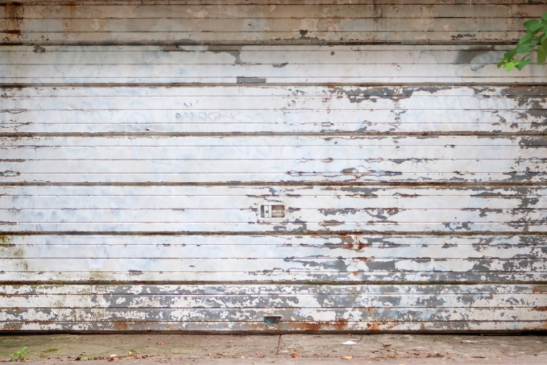 garage door rust