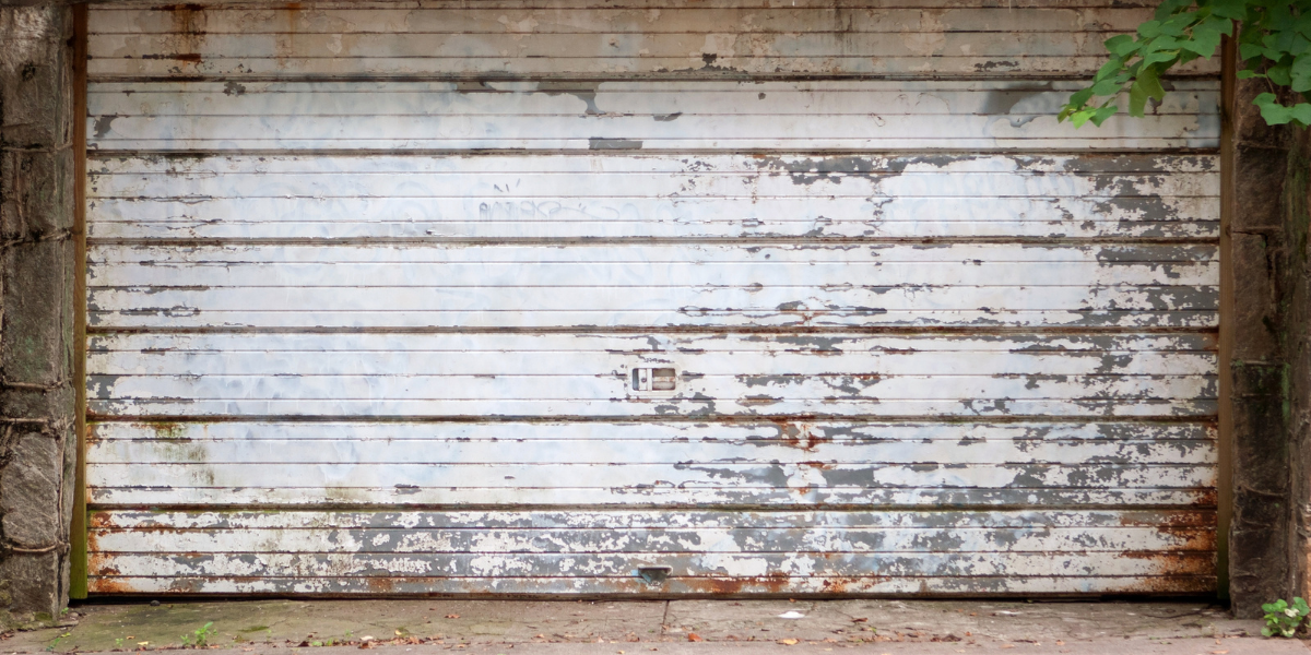 garage door rust