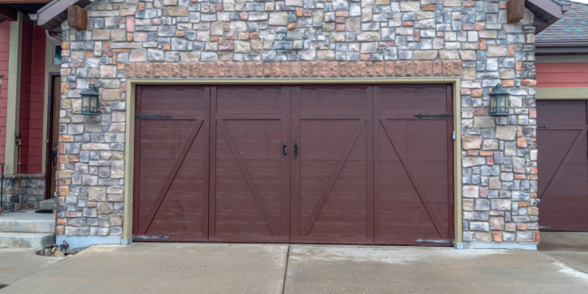 side hinged garage doors