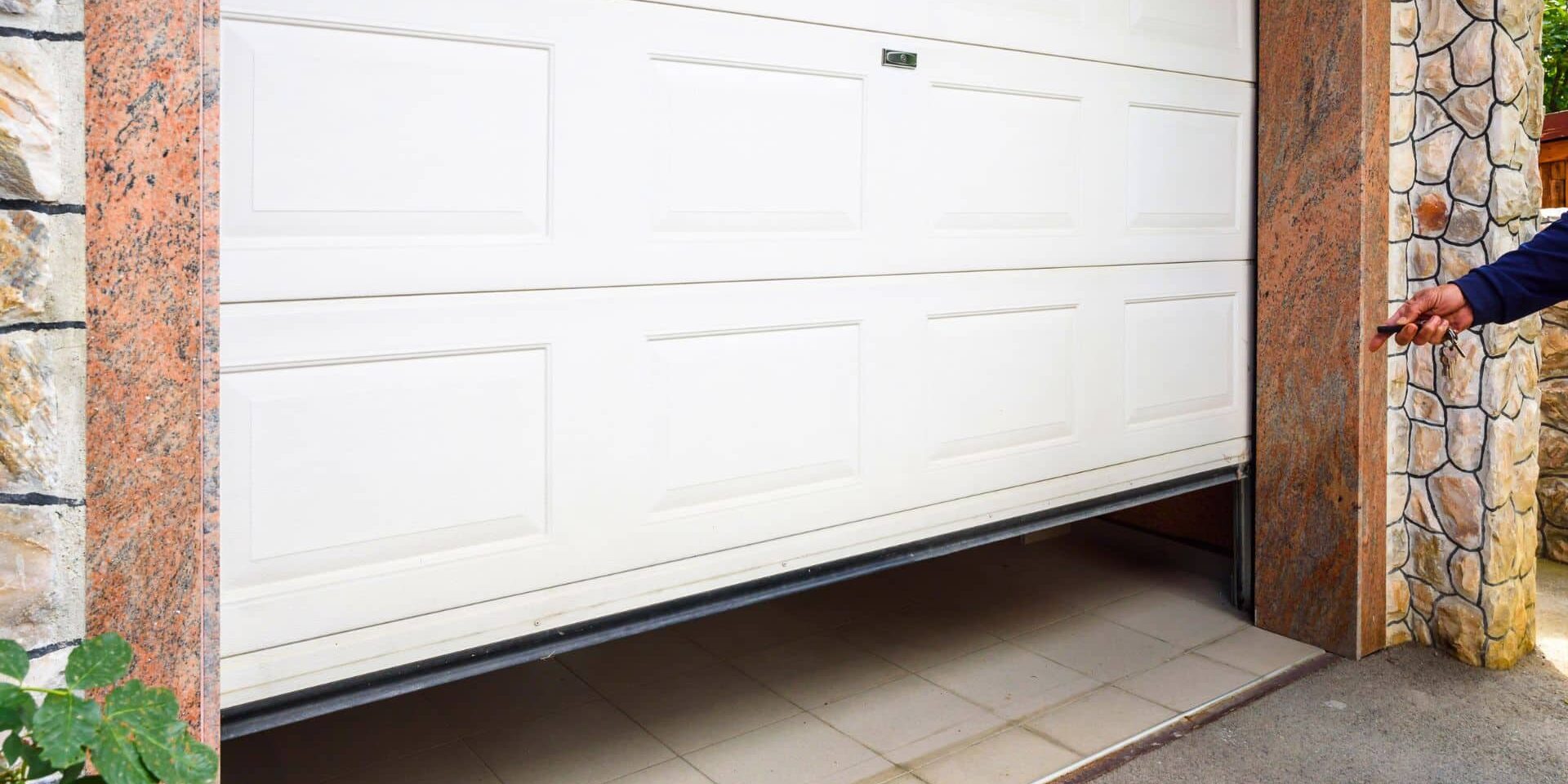 Open Garage Door Garage Door Reverses Before Hitting The Floor