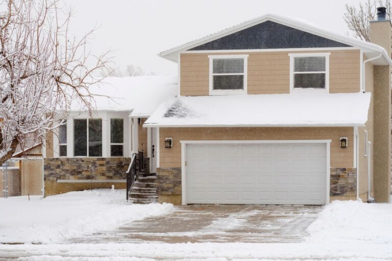 How to Melt Ice Safely Around Your Garage Door
