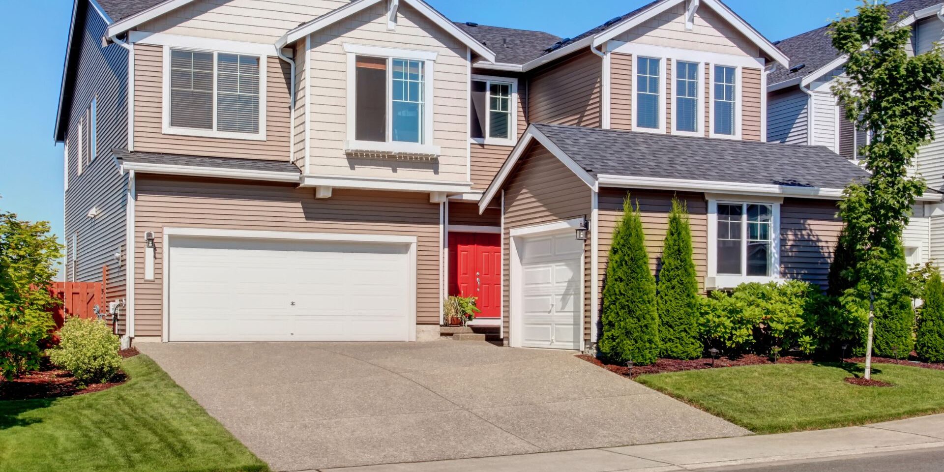 Garage Door on a Slope
